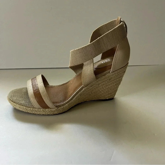 Fossil Women’s Wedge Espadrille Sandals Size 11 Boho - Picture 6 of 14